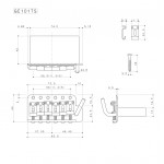 GE101TS-C บล๊อคเหล็ก เกลียว US